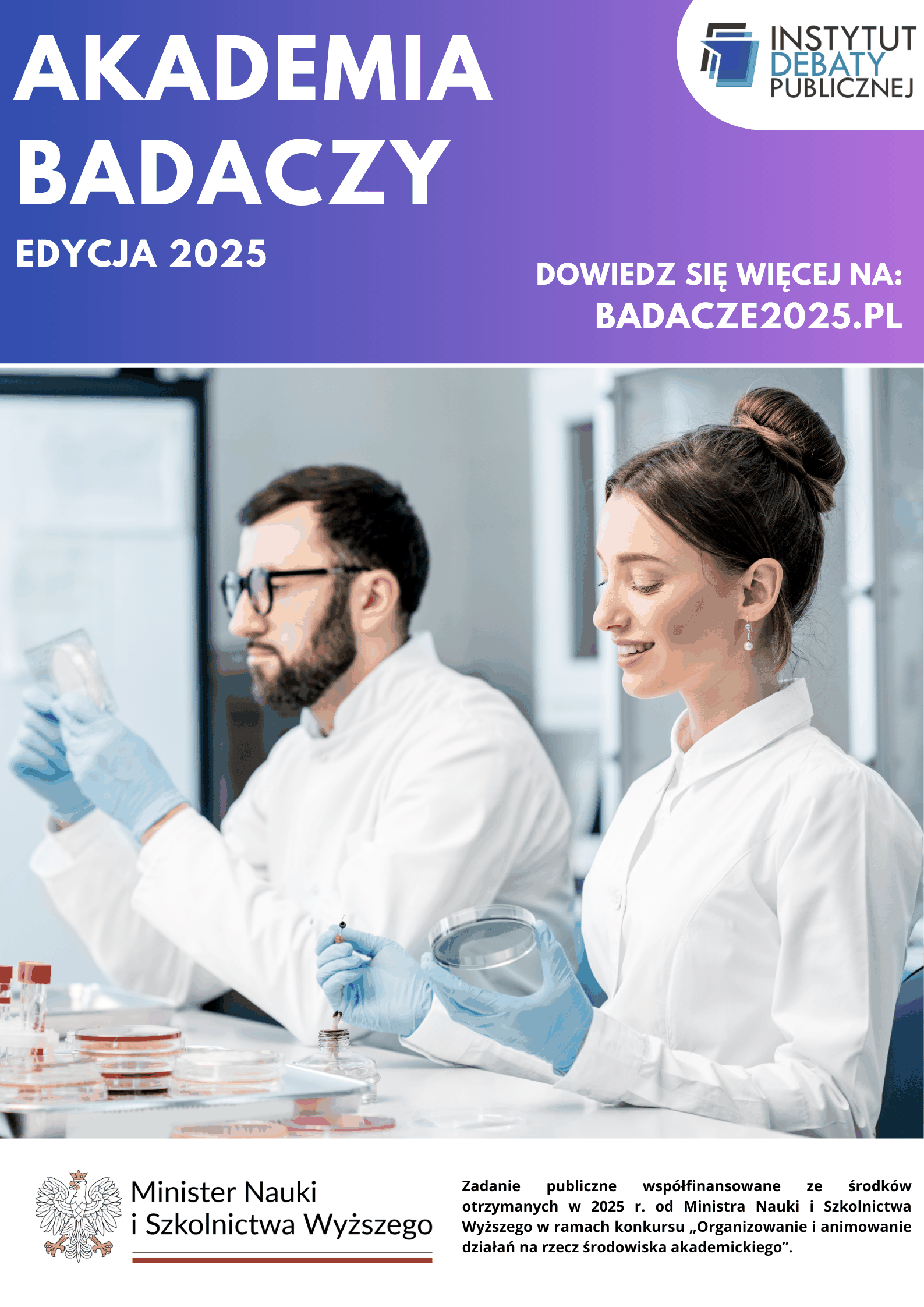 Akademia Badaczy dla studentów i doktorantów